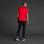 Tricou sport Musai Ubora, Rosu / Negru - imagine 3