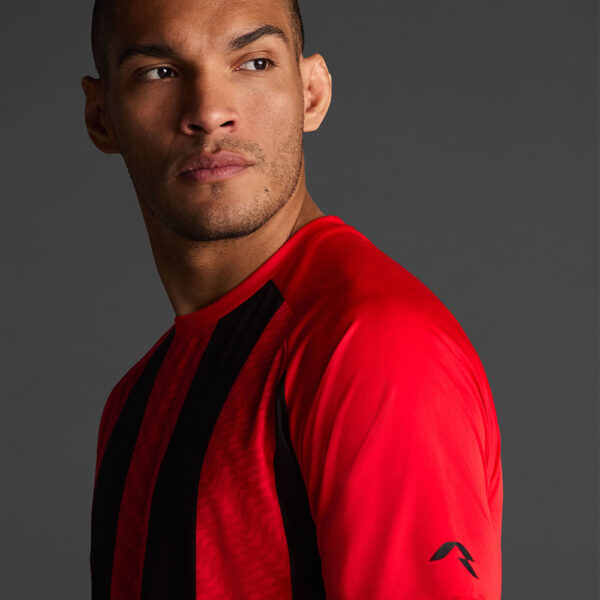 Tricou sport Musai Ubora, Rosu / Negru - imagine 5