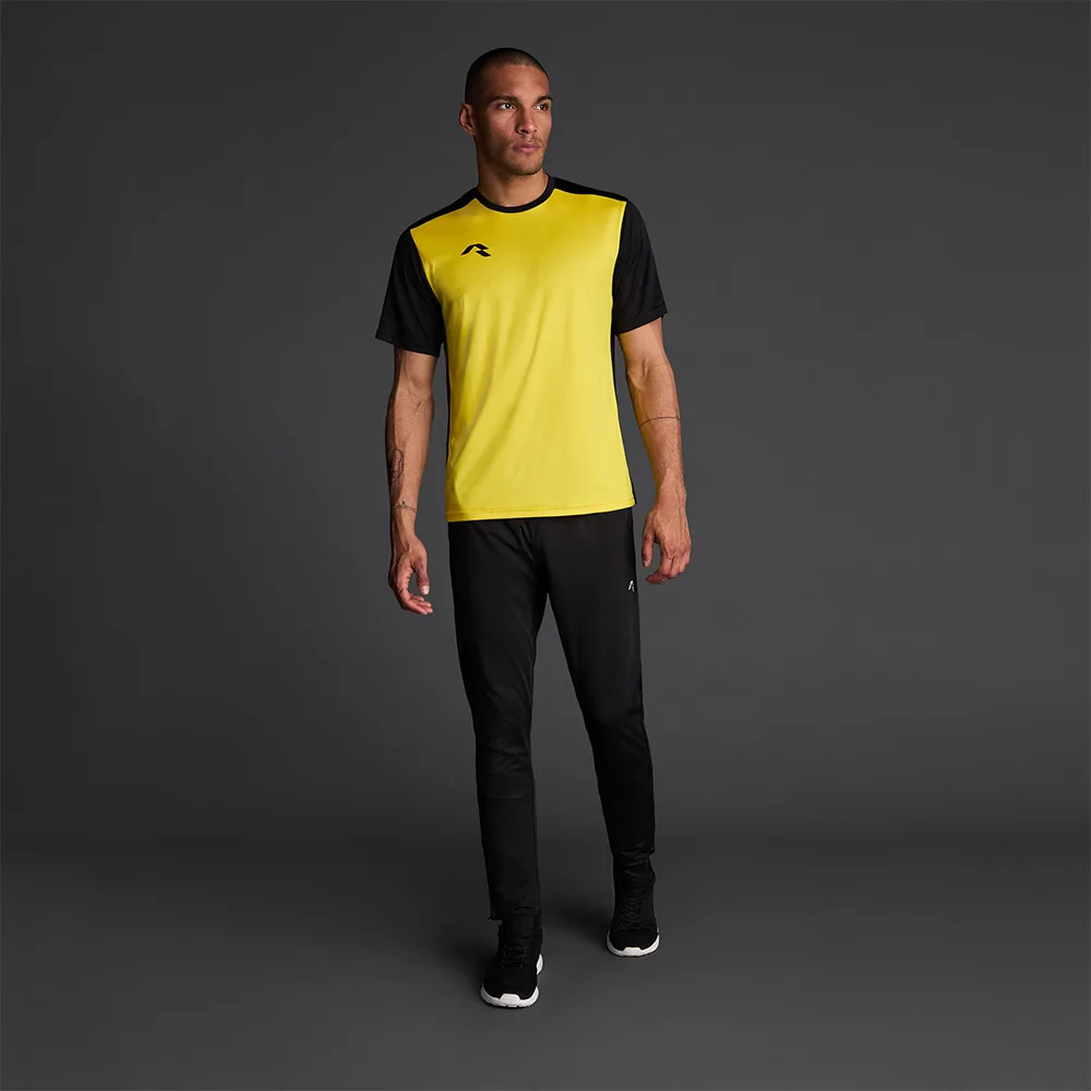 Tricou sport Musai Saba, Galben / Negru - imagine 1