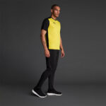 Tricou sport Musai Saba, Galben / Negru - imagine 2