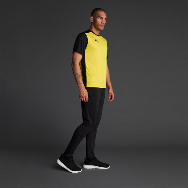 Tricou sport Musai Saba, Galben / Negru - imagine 2