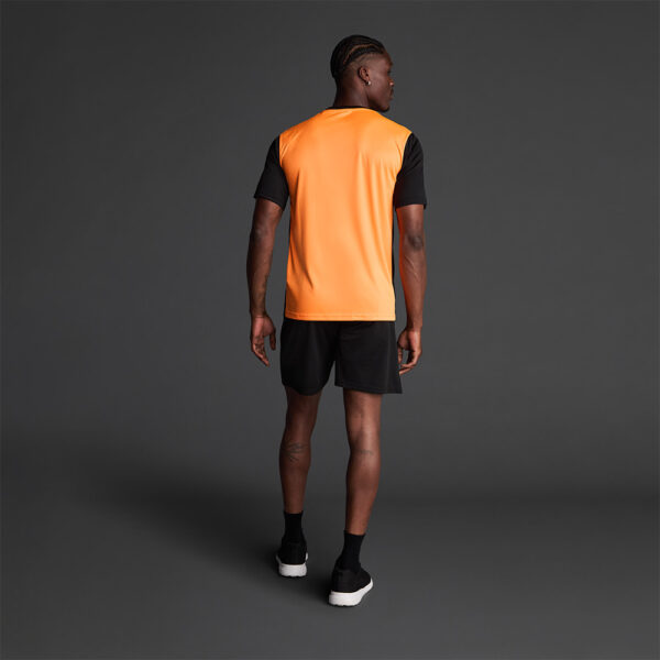 Tricou sport Musai Saba, Portocaliu Fluo / Negru - imagine 3