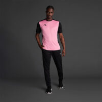 Tricou sport Musai Saba, Roz / Negru