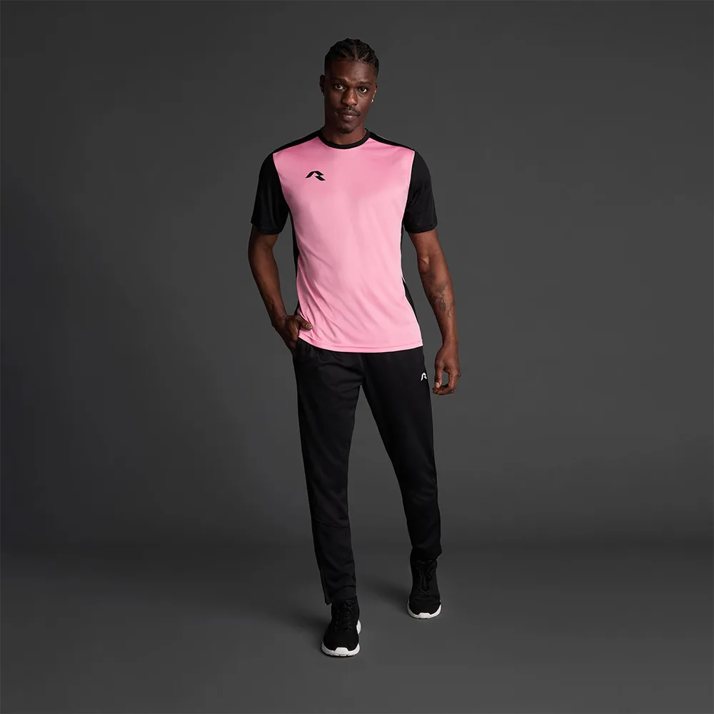 Tricou sport Musai Saba, Roz / Negru - imagine 1