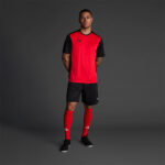 Tricou sport Musai Saba, Rosu / Negru