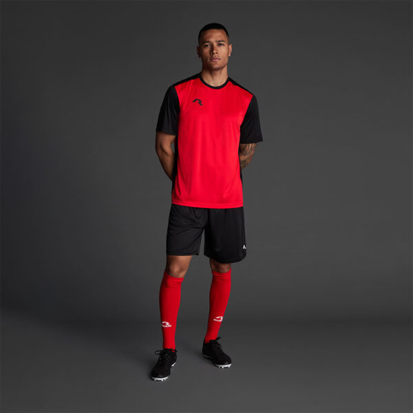 0103_6002_1_1 Tricou sport Musai Saba, Rosu / Negru - imagine 1