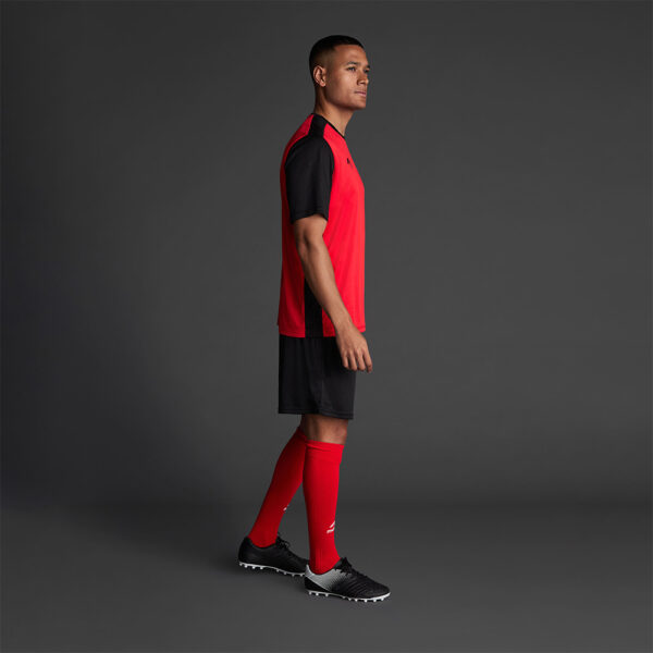 Tricou sport Musai Saba, Rosu / Negru - imagine 2