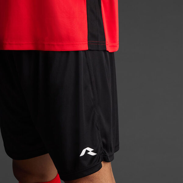 Tricou sport Musai Saba, Rosu / Negru - imagine 5