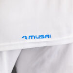 Tricou sport Musai Afiki, Alb / Albastru Royal - imagine 5