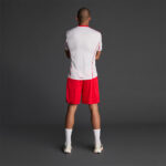 Tricou sport Musai Afiki, Alb / Rosu - imagine 3