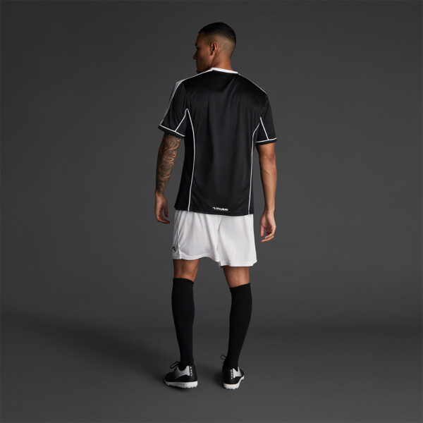 Tricou sport Musai Afiki, Negru / Alb - imagine 3