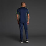 Tricou sport Musai Afiki, Bleumarin / Galben Fluo - imagine 3