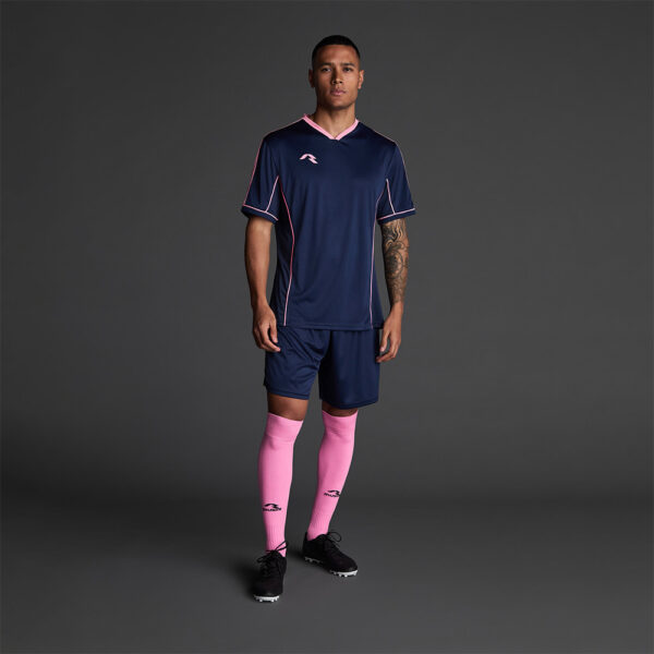 0104_5534_1_1 Tricou sport Musai Afiki, Bleumarin / Roz - imagine 1