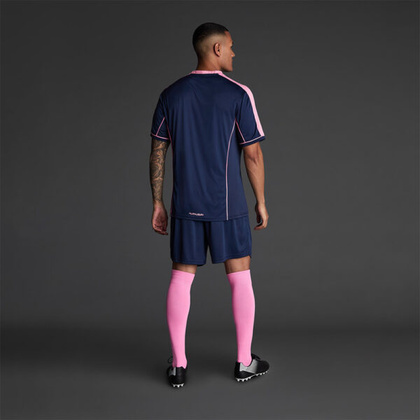 Tricou sport Musai Afiki, Bleumarin / Roz - imagine 3