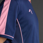 Tricou sport Musai Afiki, Bleumarin / Roz - imagine 4