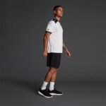 Tricou sport Musai Ishi, Alb / Negru - imagine 2