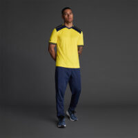 Tricou sport Musai Ishi, Galben / Bleumarin