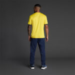 Tricou sport Musai Ishi, Galben / Bleumarin - imagine 3