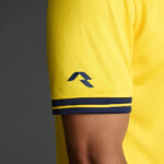 Tricou sport Musai Ishi, Galben / Bleumarin - imagine 5