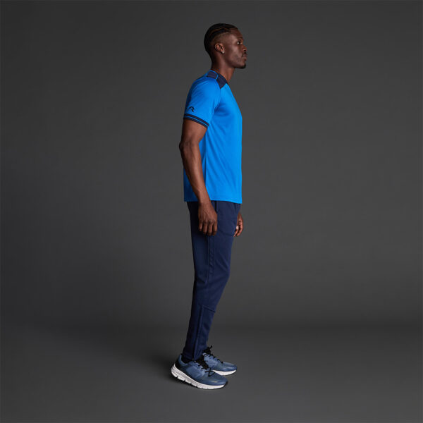 Tricou sport Musai Ishi, Albastru Royal / Bleumarin - imagine 2