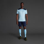 Tricou sport Musai Ishi, Albastru Sky / Bleumarin