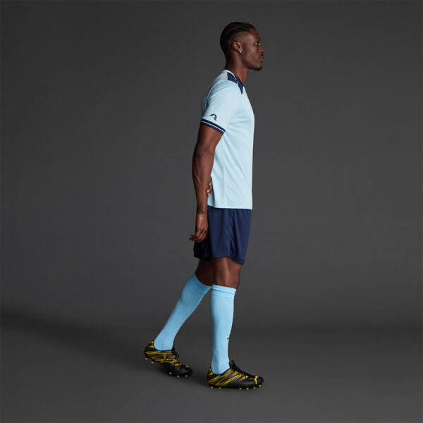 Tricou sport Musai Ishi, Albastru Sky / Bleumarin - imagine 2