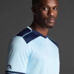 Tricou sport Musai Ishi, Albastru Sky / Bleumarin - imagine 4