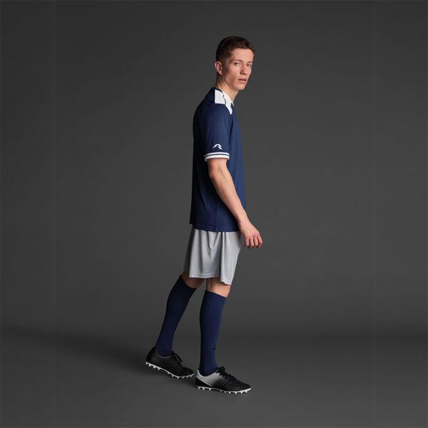 Tricou sport Musai Ishi, Bleumarin / Alb - imagine 2