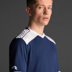 Tricou sport Musai Ishi, Bleumarin / Alb - imagine 4