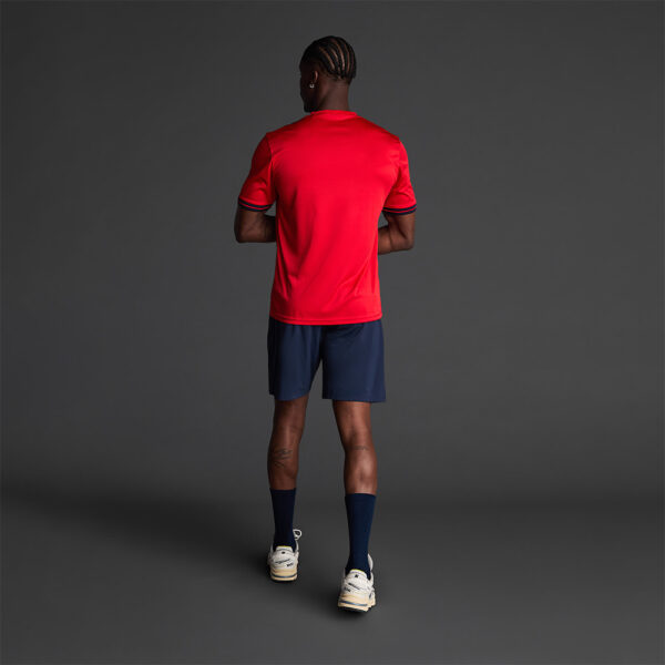 Tricou sport Musai Ishi, Rosu / Bleumarin - imagine 3