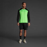 Bluza sport Musai Wata, Verde Fluo / Negru