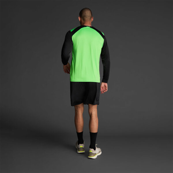Bluza sport Musai Wata, Verde Fluo / Negru - imagine 3