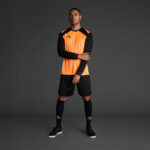 Bluza sport Musai Wata, Portocaliu Fluo / Negru