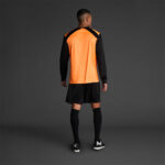 Bluza sport Musai Wata, Portocaliu Fluo / Negru - imagine 3