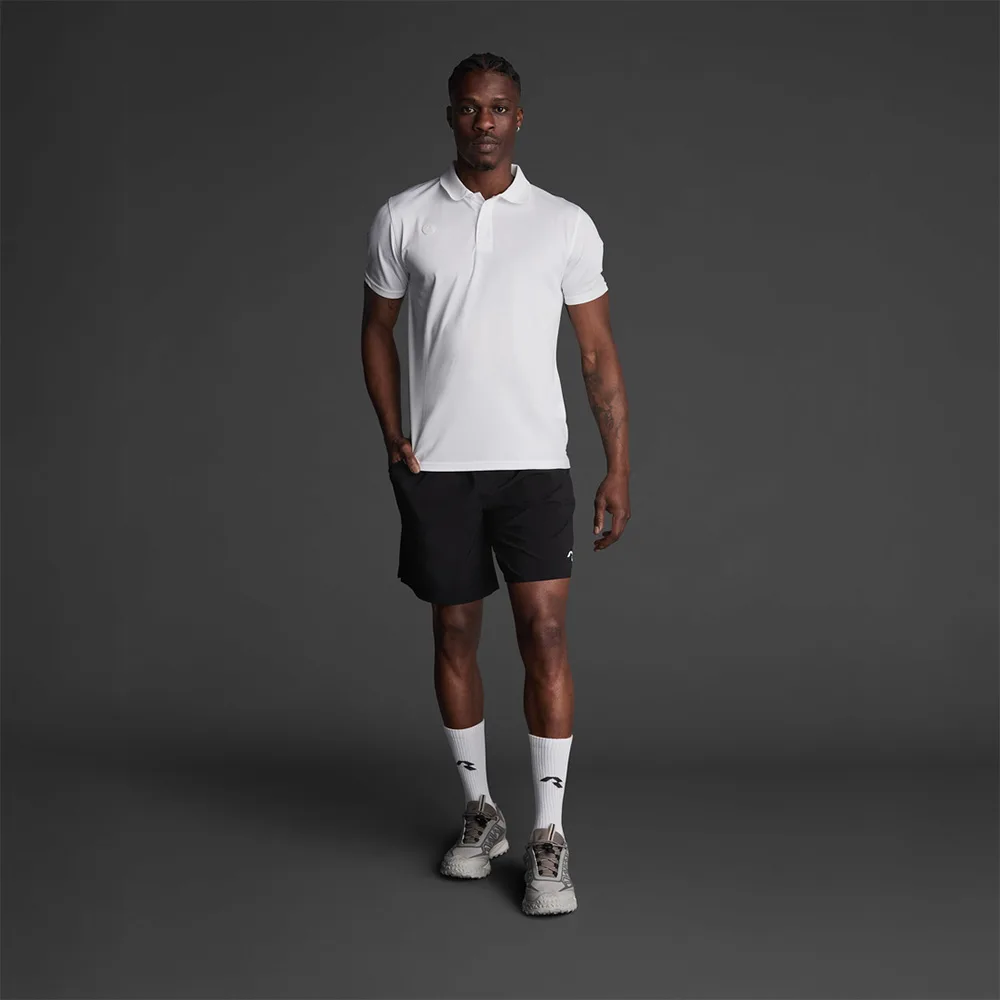 Tricou polo Musai Rangi, Alb - imagine 1