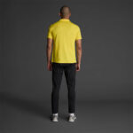 Tricou polo Musai Rangi, Galben - imagine 3