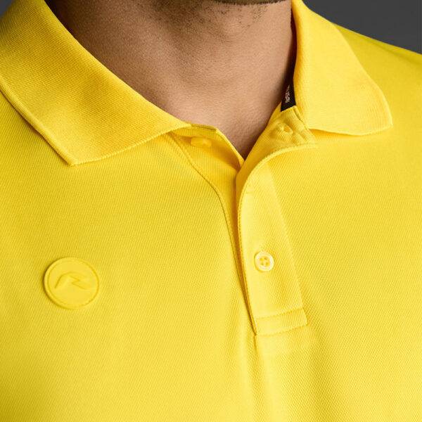 Tricou polo Musai Rangi, Galben - imagine 4