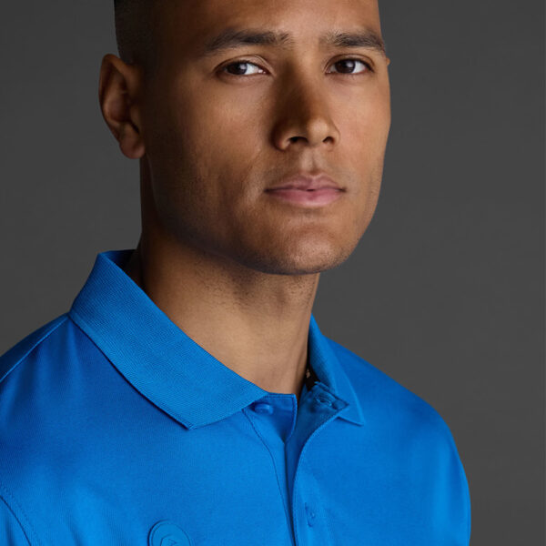 Tricou polo Musai Rangi, Albastru Royal - imagine 4