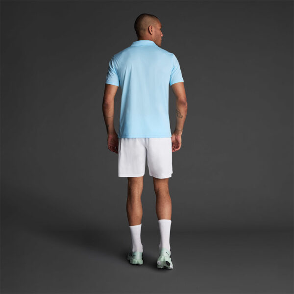 Tricou polo Musai Rangi, Albastru Sky - imagine 3