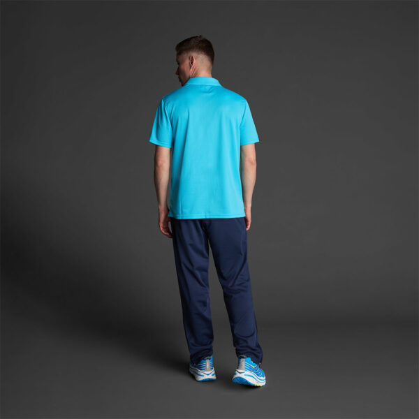 Tricou polo Musai Rangi, Turcoaz Fluo - imagine 3