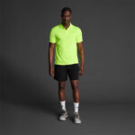 Tricou polo Musai Rangi, Galben Fluo