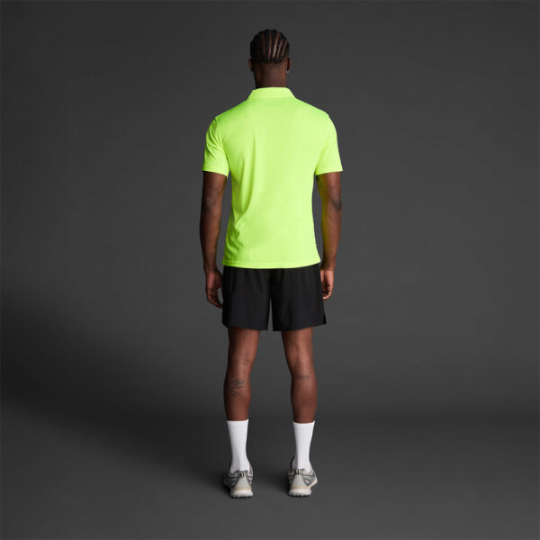 Tricou polo Musai Rangi, Galben Fluo - imagine 3