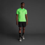 Tricou polo Musai Rangi, Verde Fluo