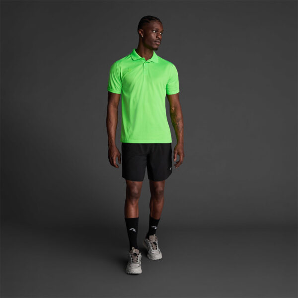 Tricou polo Musai Rangi, Verde Fluo - imagine 1