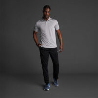 Tricou polo Musai Rangi, Gri deschis