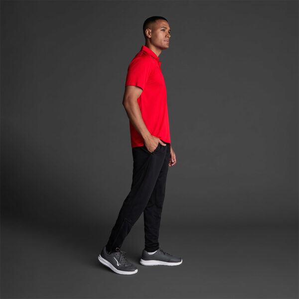 Tricou polo Musai Rangi, Rosu - imagine 2