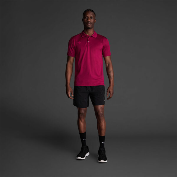 Tricou polo Musai Rangi, Visiniu - imagine 1