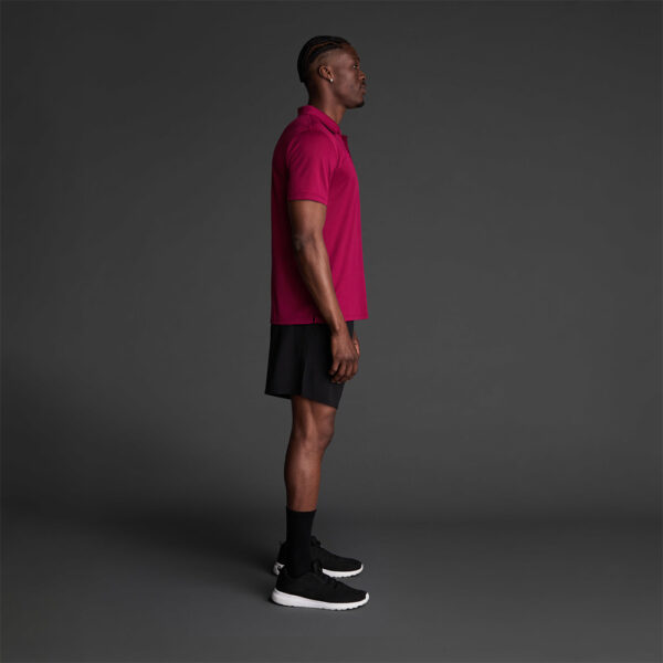 Tricou polo Musai Rangi, Visiniu - imagine 2