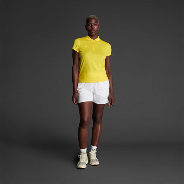 0108_03_1_1 Tricou polo dama Musai Rangi, Galben - imagine 1