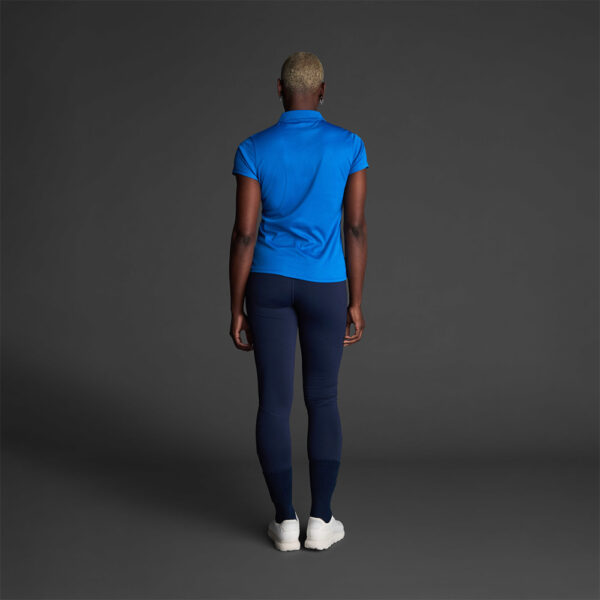 Tricou polo dama Musai Rangi, Albastru Royal - imagine 3